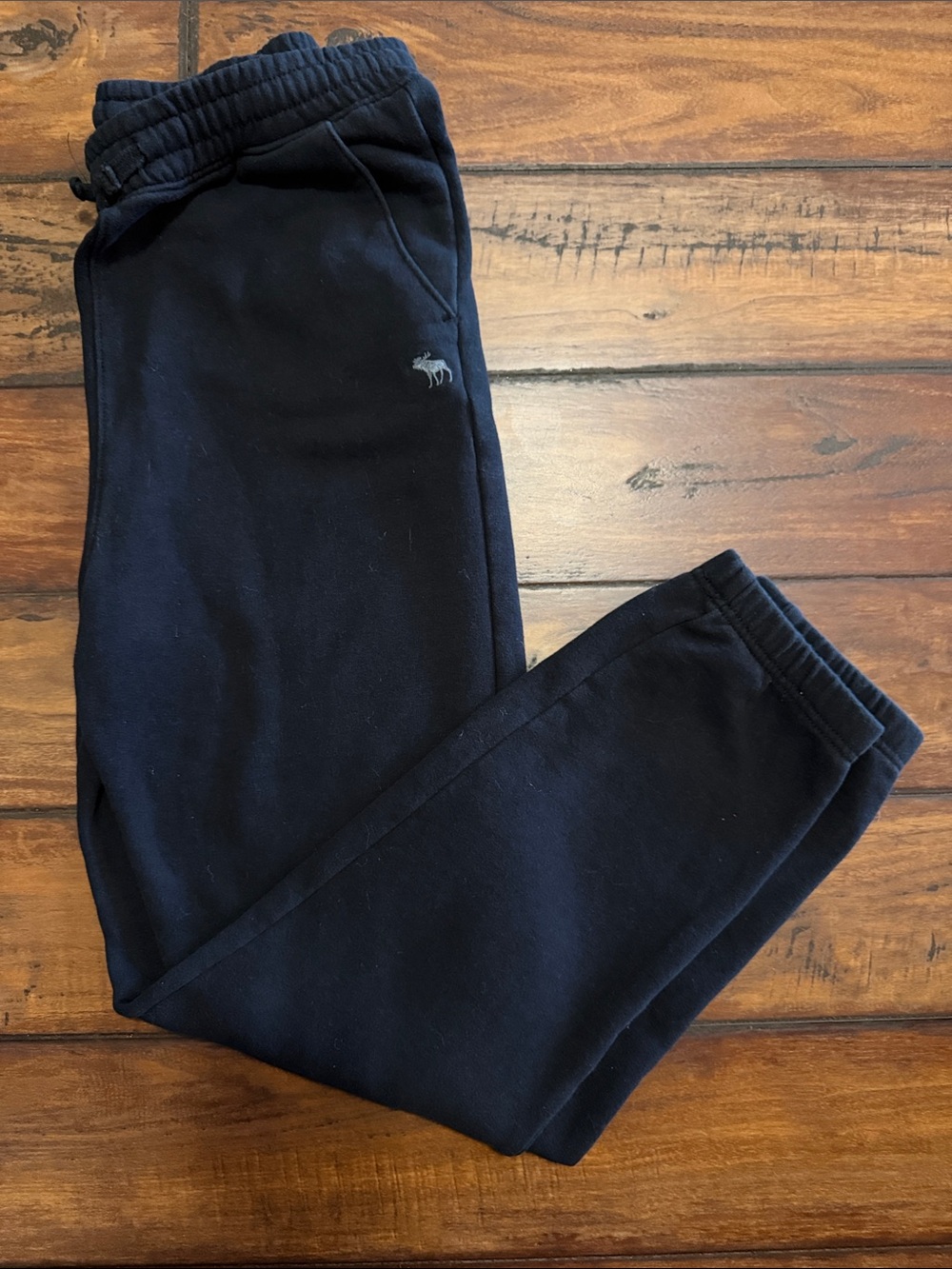 Abercrombie & Fitch Black Kids Joggers with Pockets